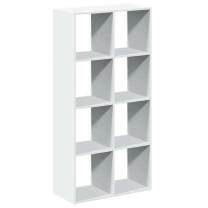 Room Divider Bookcase White 69,5x29x137,5 cm Engineered Wood