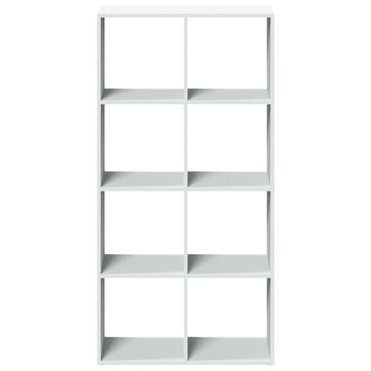 Room Divider Bookcase White 69,5x29x137,5 cm Engineered Wood