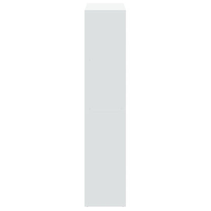 Room Divider Bookcase White 69,5x29x137,5 cm Engineered Wood