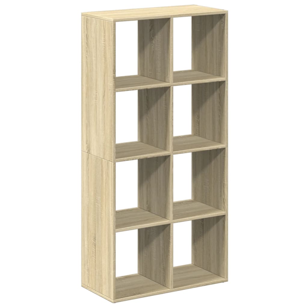 Room Divider Bookcase Sonoma Oak 69,5x29x137,5 cm Engineered Wood