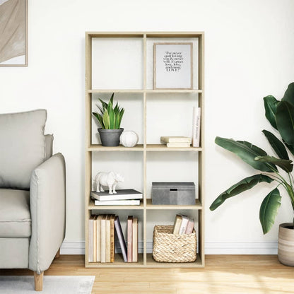Room Divider Bookcase Sonoma Oak 69,5x29x137,5 cm Engineered Wood