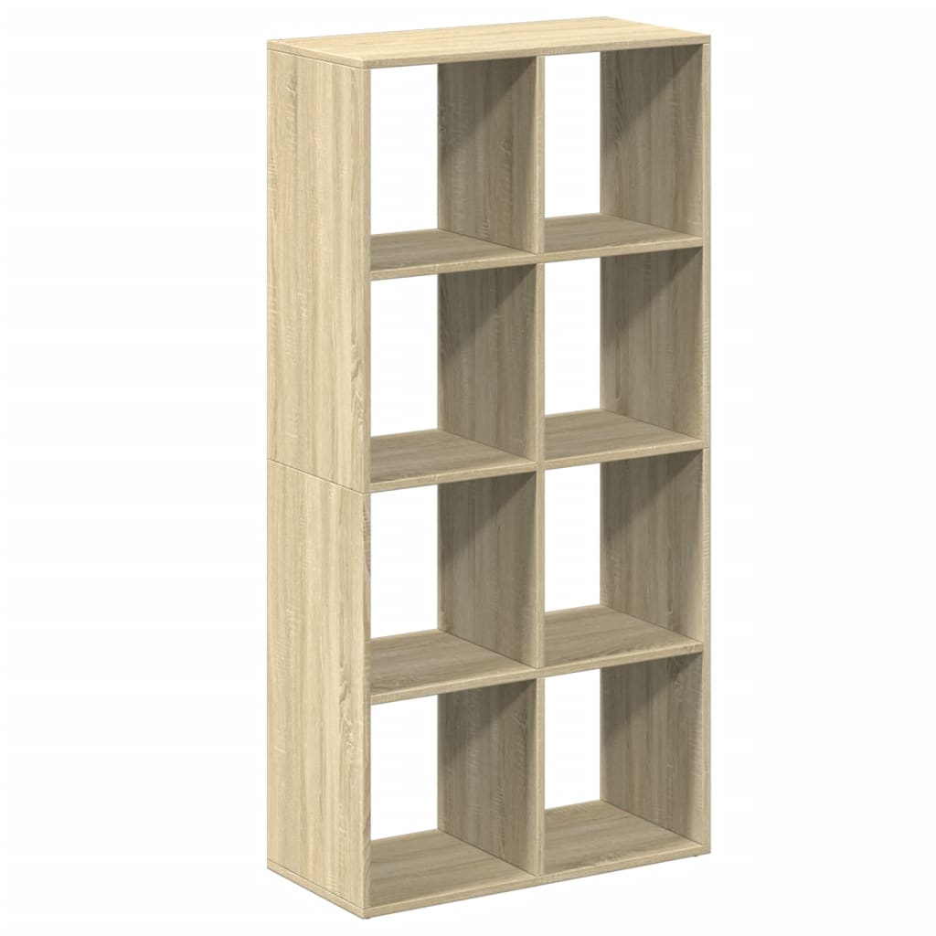 Room Divider Bookcase Sonoma Oak 69,5x29x137,5 cm Engineered Wood