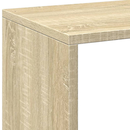 Room Divider Bookcase Sonoma Oak 69,5x29x137,5 cm Engineered Wood