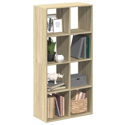 Room Divider Bookcase Sonoma Oak 69,5x29x137,5 cm Engineered Wood