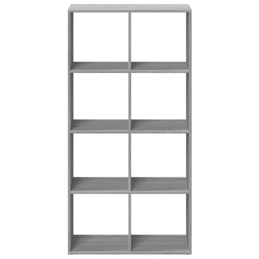 Room Divider Bookcase Grey Sonoma 69,5x29x137,5 cm Engineered Wood