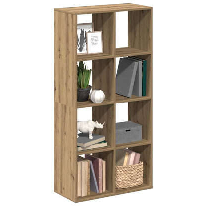Room Divider Bookcase Artisan Oak 69.5x29x137.5 cm Engineered Wood