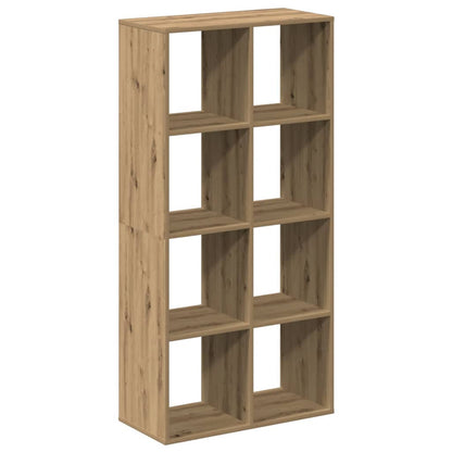 Room Divider Bookcase Artisan Oak 69.5x29x137.5 cm Engineered Wood