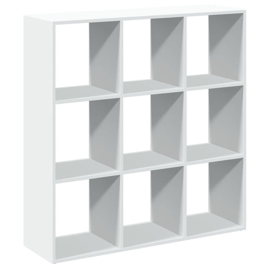 Room Divider Bookcase White 102x29x103,5 cm Engineered Wood