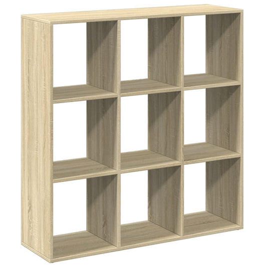 Room Divider Bookcase Sonoma Oak 102x29x103,5 cm Engineered Wood