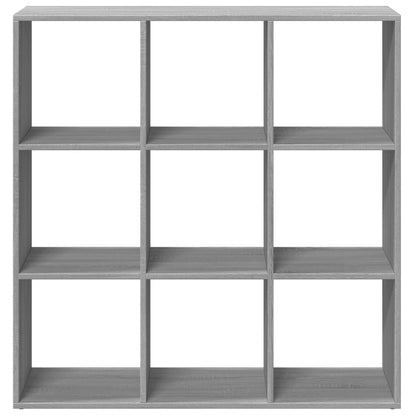 Room Divider Bookcase Grey Sonoma 102x29x103,5 cm Engineered Wood
