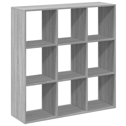 Room Divider Bookcase Grey Sonoma 102x29x103,5 cm Engineered Wood