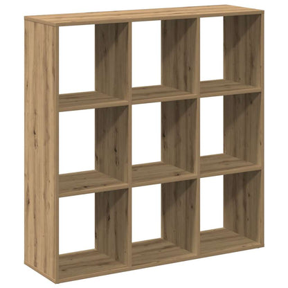 Room Divider Bookcase Artisan Oak 102x29x103,5 cm Engineered Wood