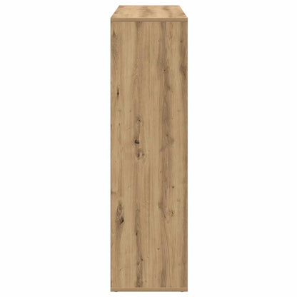 Room Divider Bookcase Artisan Oak 102x29x103,5 cm Engineered Wood