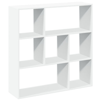 Room Divider Bookcase White 102x29x103,5 cm Engineered Wood