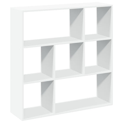 Room Divider Bookcase White 102x29x103,5 cm Engineered Wood