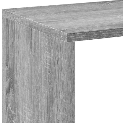 Room Divider Bookcase Grey Sonoma 102x29x103,5 cm Engineered Wood