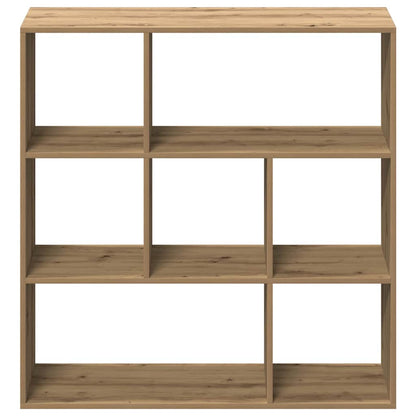 Room Divider Bookcase Artisan Oak 102x29x103.5 cm Engineered Wood
