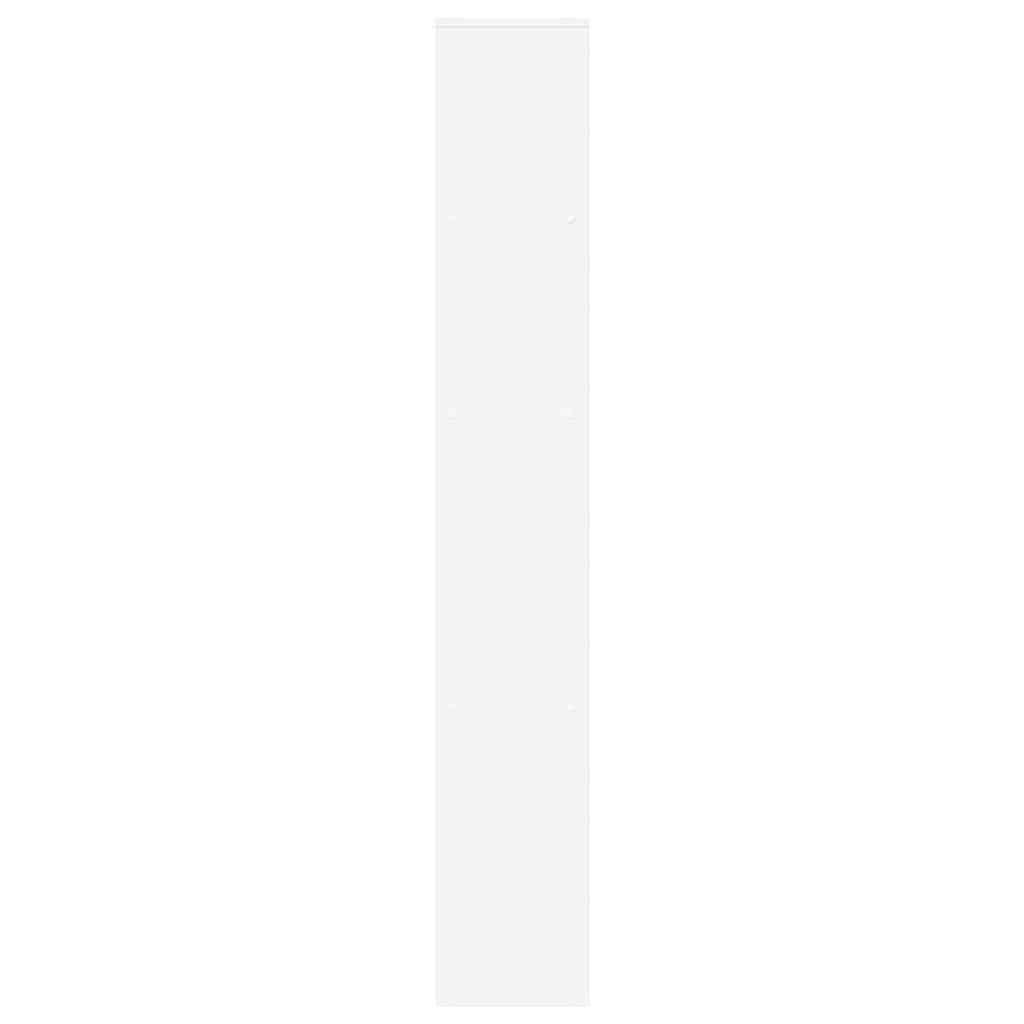 Room Divider Bookcase White 67x25x161.5 cm Engineered Wood
