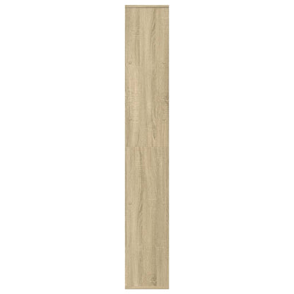 Room Divider Bookcase Sonoma Oak 67x25x161,5 cm Engineered Wood