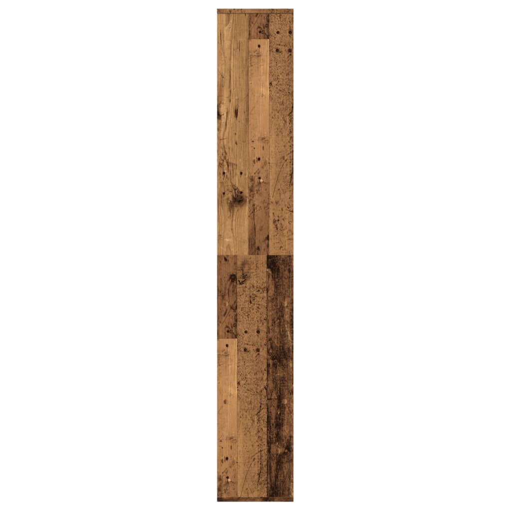Room Divider Bookcase Old Wood 67x25x161,5 cm Engineered Wood