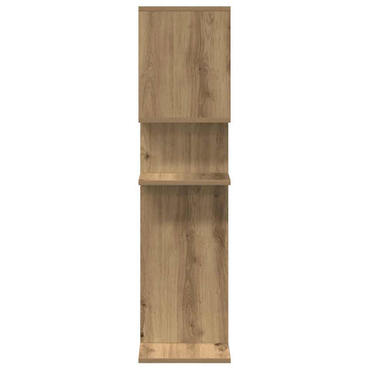 Room Divider Bookcase Artisan Oak 92x29x112 cm Engineered Wood