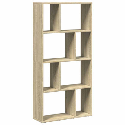 Bookcase Sonoma Oak 60x20x120,5 cm Engineered Wood