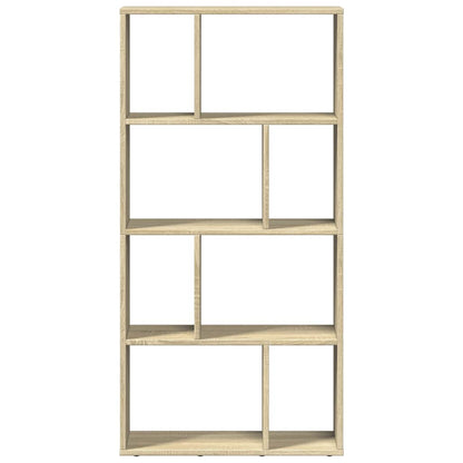 Bookcase Sonoma Oak 60x20x120,5 cm Engineered Wood