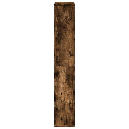 Bookcase Smoked Oak 60x20x120,5 cm Engineered Wood