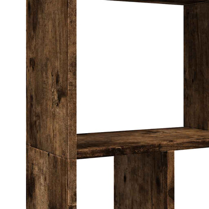 Bookcase Smoked Oak 60x20x120,5 cm Engineered Wood