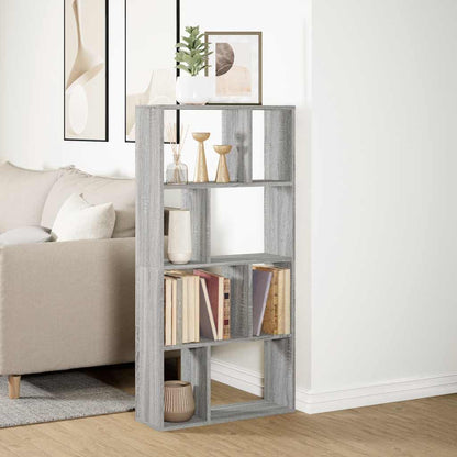 Bookcase Grey Sonoma 60x20x120,5 cm Engineered Wood