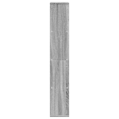 Bookcase Grey Sonoma 60x20x120,5 cm Engineered Wood
