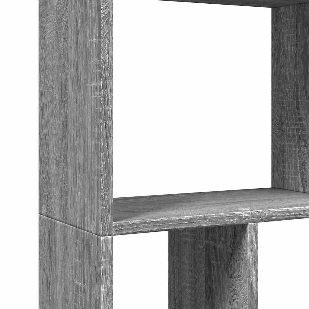 Bookcase Grey Sonoma 60x20x120,5 cm Engineered Wood