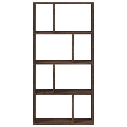 Bookcase Brown Oak 60x20x120.5 cm Engineered Wood