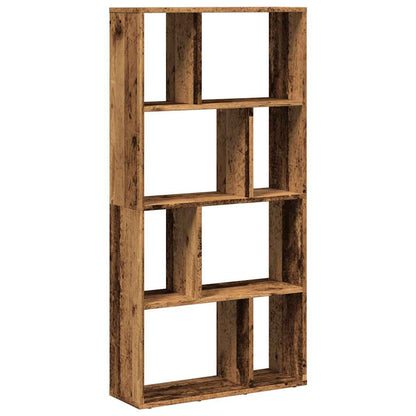 Bookcase Old Wood 60x20x120.5 cm Engineered Wood