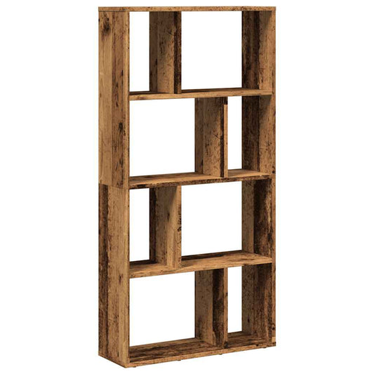 Bookcase Old Wood 60x20x120.5 cm Engineered Wood