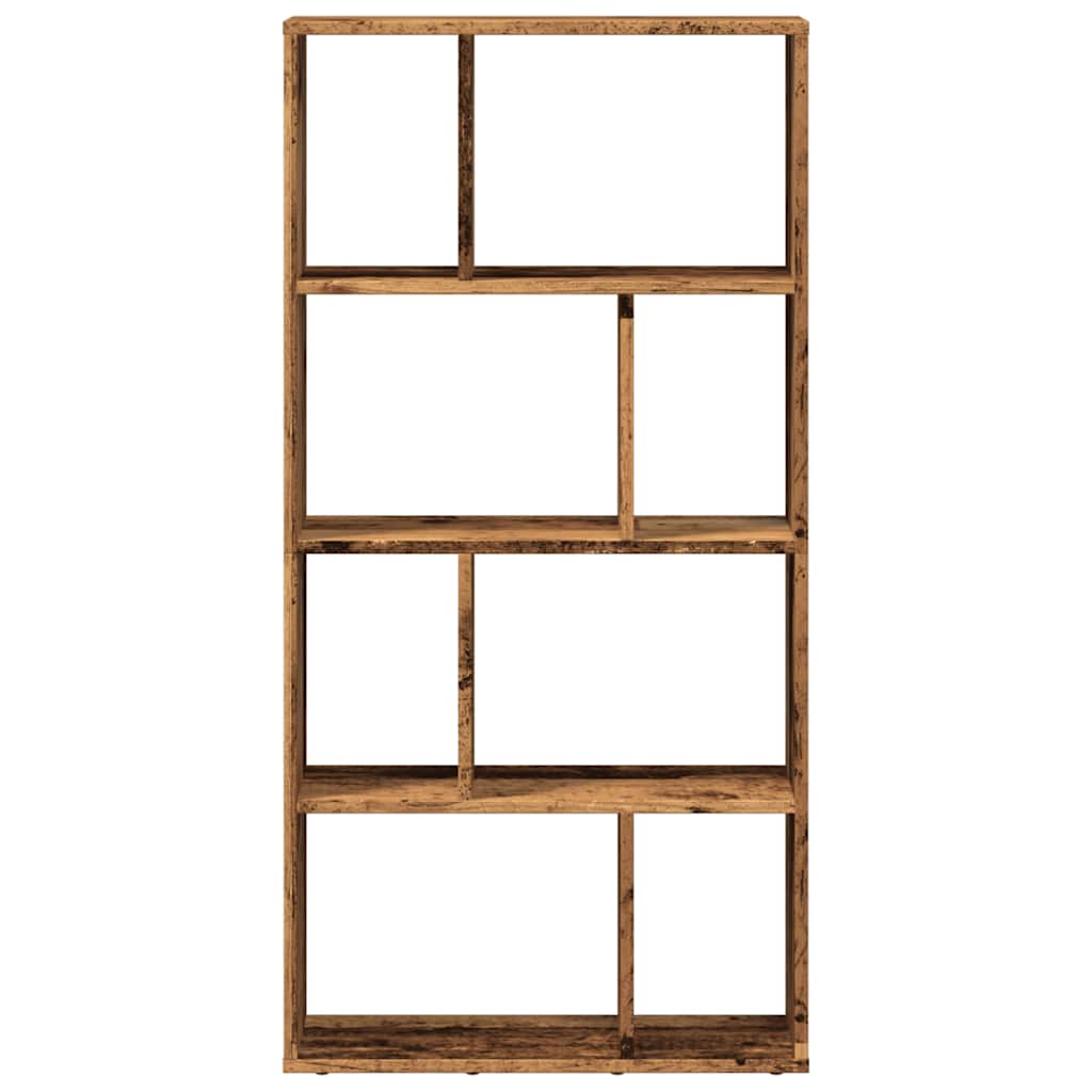 Bookcase Old Wood 60x20x120.5 cm Engineered Wood