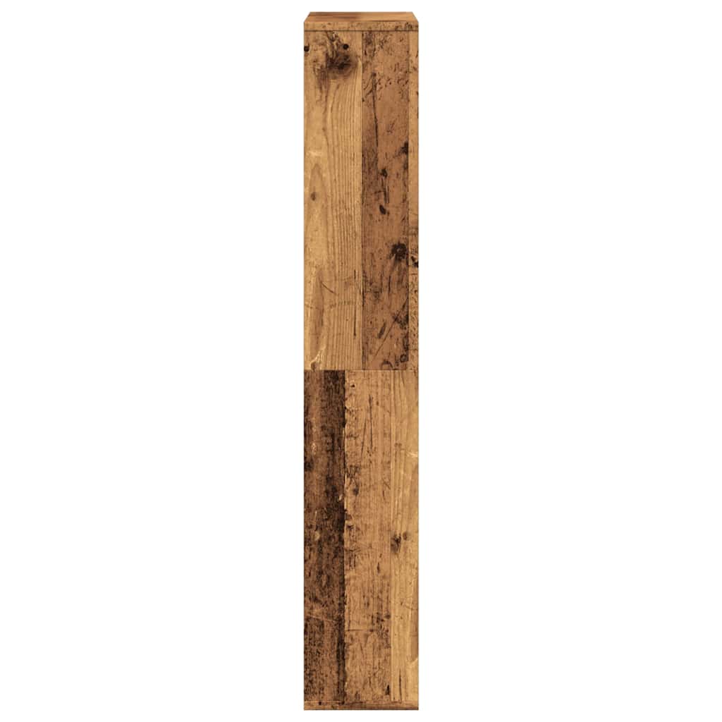 Bookcase Old Wood 60x20x120.5 cm Engineered Wood