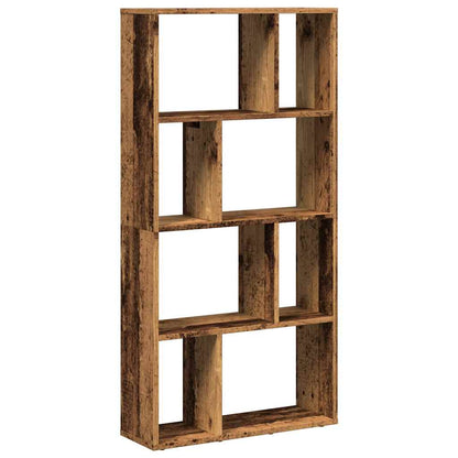 Bookcase Old Wood 60x20x120.5 cm Engineered Wood