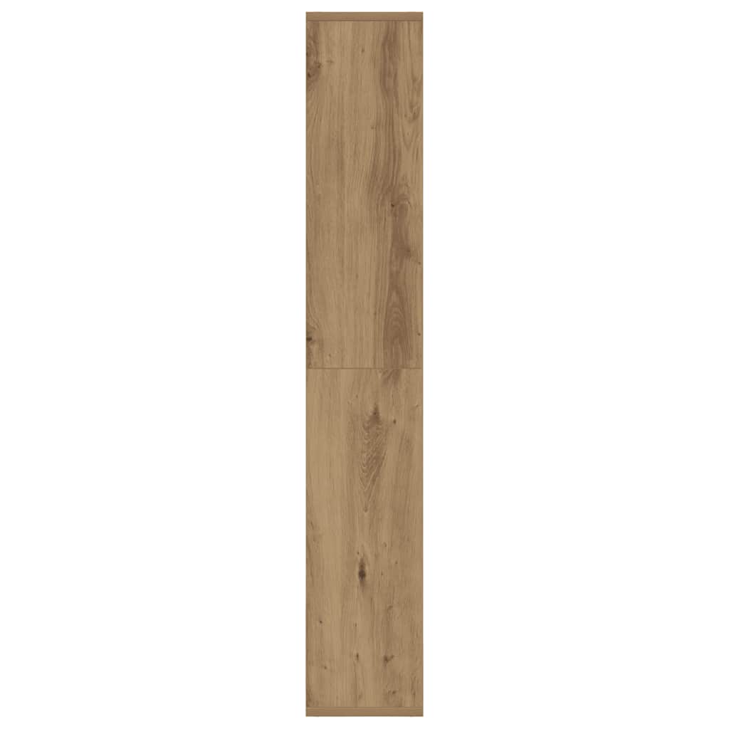Bookcase Artisian Oak 60x20x120,5 cm Engineered Wood