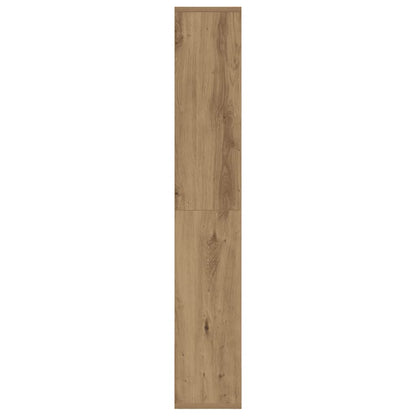 Bookcase Artisian Oak 60x20x120,5 cm Engineered Wood