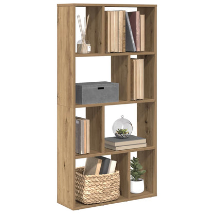 Bookcase Artisian Oak 60x20x120,5 cm Engineered Wood