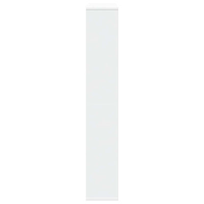 Bookcase White 72x20x120,5 cm Engineered Wood