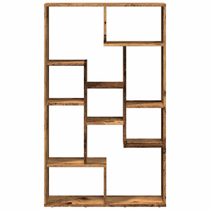 Bookcase Old Wood 72x20x120.5 cm Engineered Wood