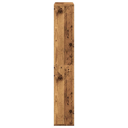 Bookcase Old Wood 72x20x120.5 cm Engineered Wood