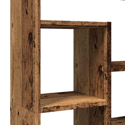 Bookcase Old Wood 72x20x120.5 cm Engineered Wood