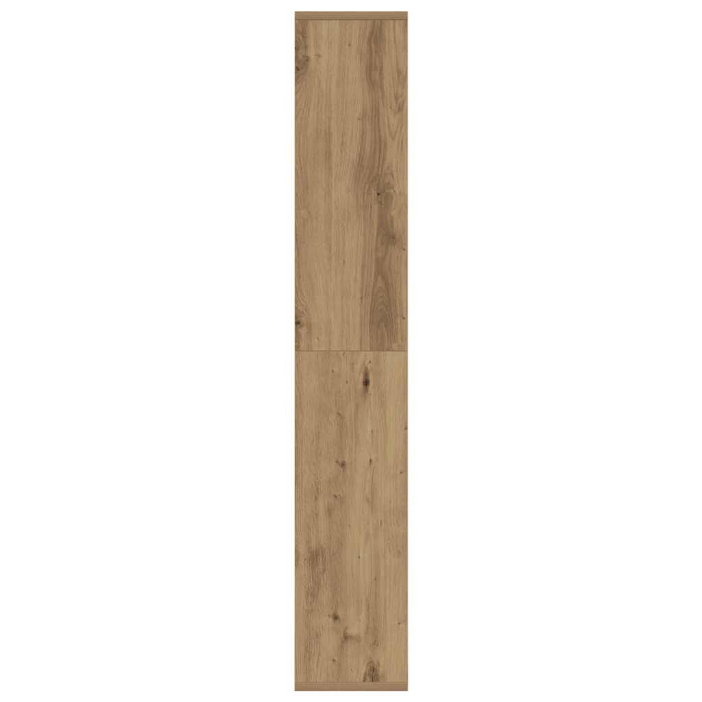 Bookcase Artisian Oak 72x20x120,5 cm Engineered Wood