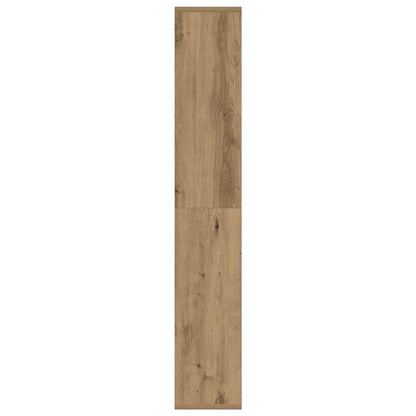 Bookcase Artisian Oak 72x20x120,5 cm Engineered Wood