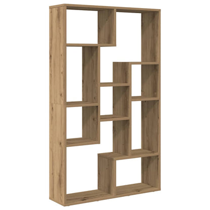 Bookcase Artisian Oak 72x20x120,5 cm Engineered Wood