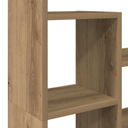 Bookcase Artisian Oak 72x20x120,5 cm Engineered Wood