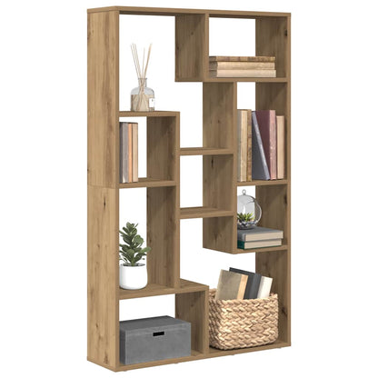 Bookcase Artisian Oak 72x20x120,5 cm Engineered Wood